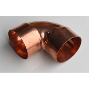 Copper end feed 90 deg elbow LB607